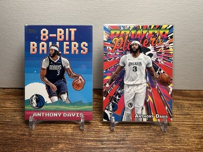 Topps 8-Bit Ballers & Power Players Anthony Davis Mavericks (Lot of 2)