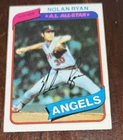 Topps 1980 Nolan Ryan #580 Los Angeles Angels Baseball Trading Card