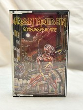Iron Maiden Somewhere In Time Cassette 1986 Capitol Records Heavy Metal Tape