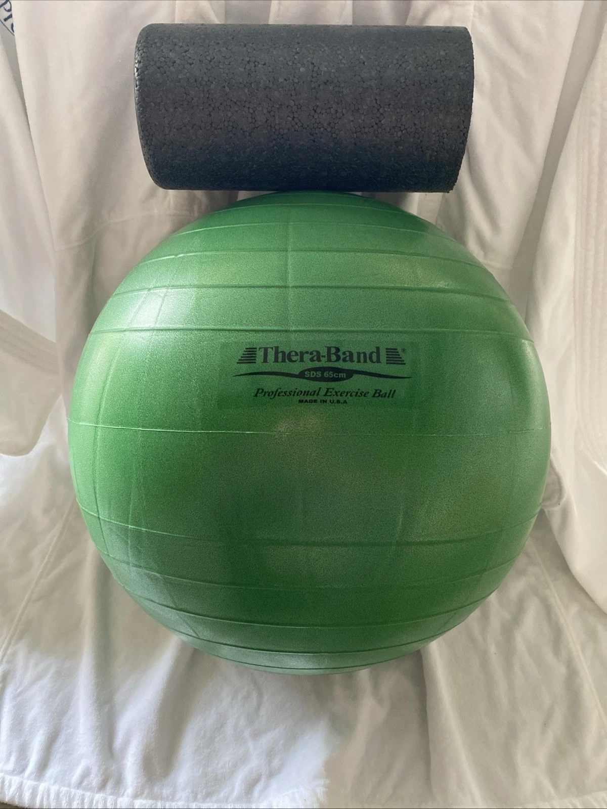 Thera- Band Professional 65 CM New W/ 12” X 6”” High Density Roller