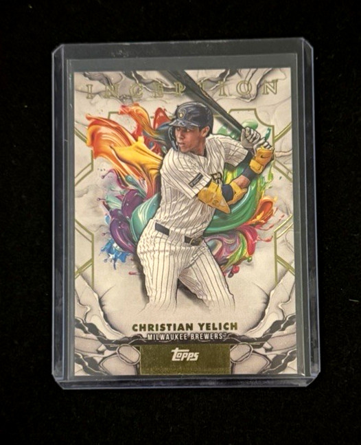 Christian Yelich #55 2025 Topps Inception Baseball Milwaukee Brewers
