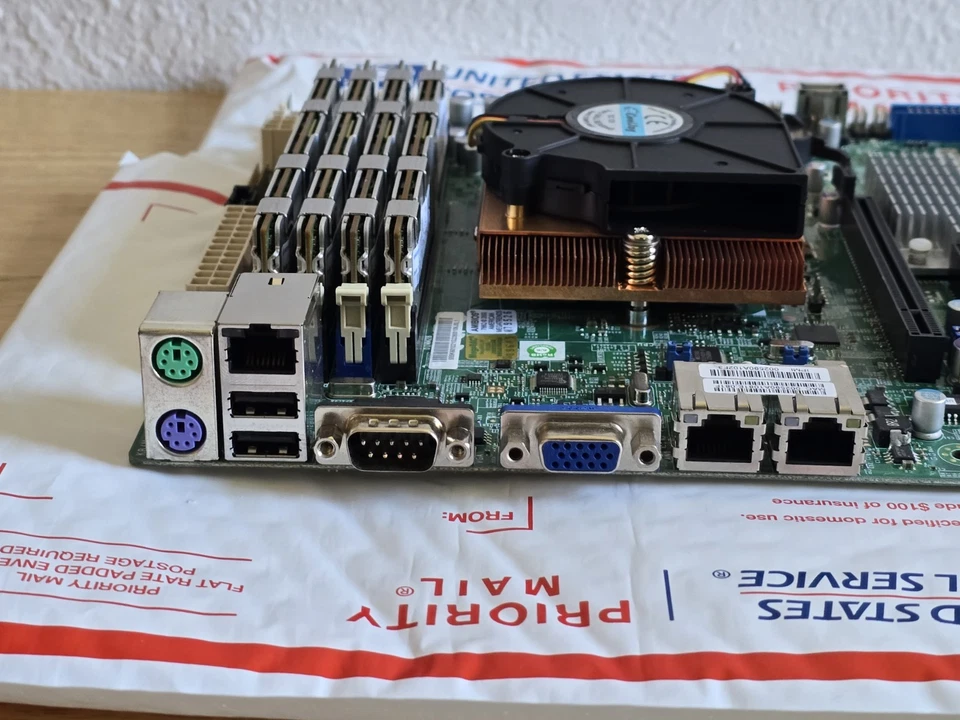 SUPERMICRO H8SCM-F WITH 128GB DDR3 As Is Use - Image 2 of 4