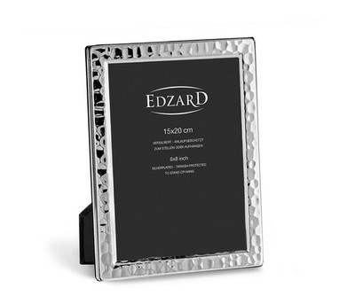 Edzard Bilderrahmen Pavia, elegant versilbert, anlaufgeschützt, 2 Aufhänger, Schinken