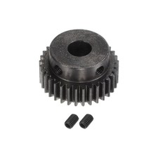 1Mod 33T Pinion Gear 10mm Bore Hardened Steel Motor Rack Spur Gear with Step
