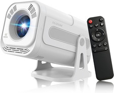 Mini Projector with Wifi and Bluetooth, Built-In App Smart Portable Projector 4K