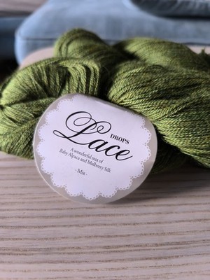 Drops LACE Alpaka Silk Seide 100g Strang Lacegarn Wolle Neu