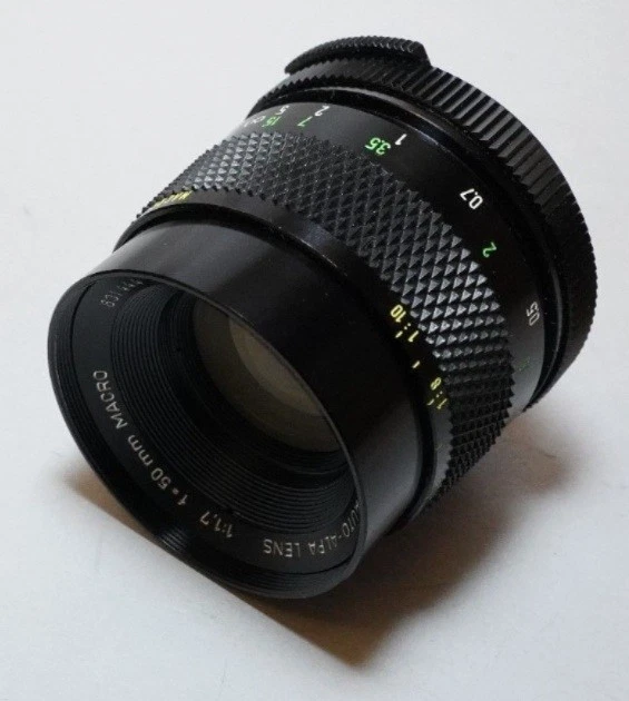 Alpa Camera Auto-Alpa 50mm f/1.7 Macro 1:3 Lens in M42 Screw Mount - Image 2 of 3