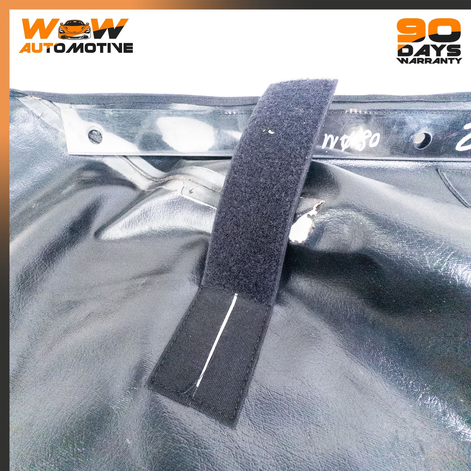 06-16 ASTON MARTIN V8 VANTAGE CONVERTIBLE SOFT TOP ROOF DECK COVER BLACK OEM