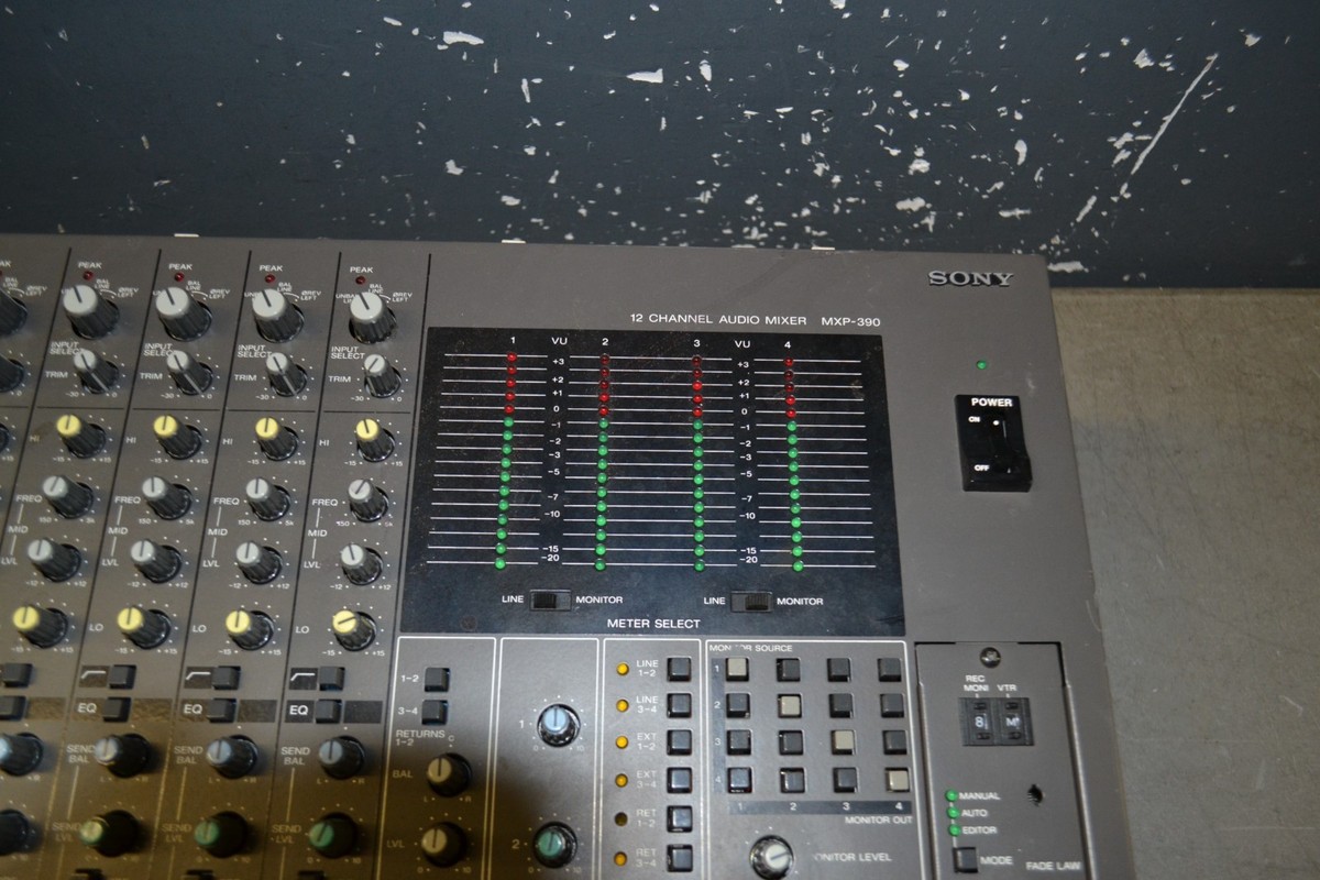 Sony MXP-390 mixer. (read desc) | eBay