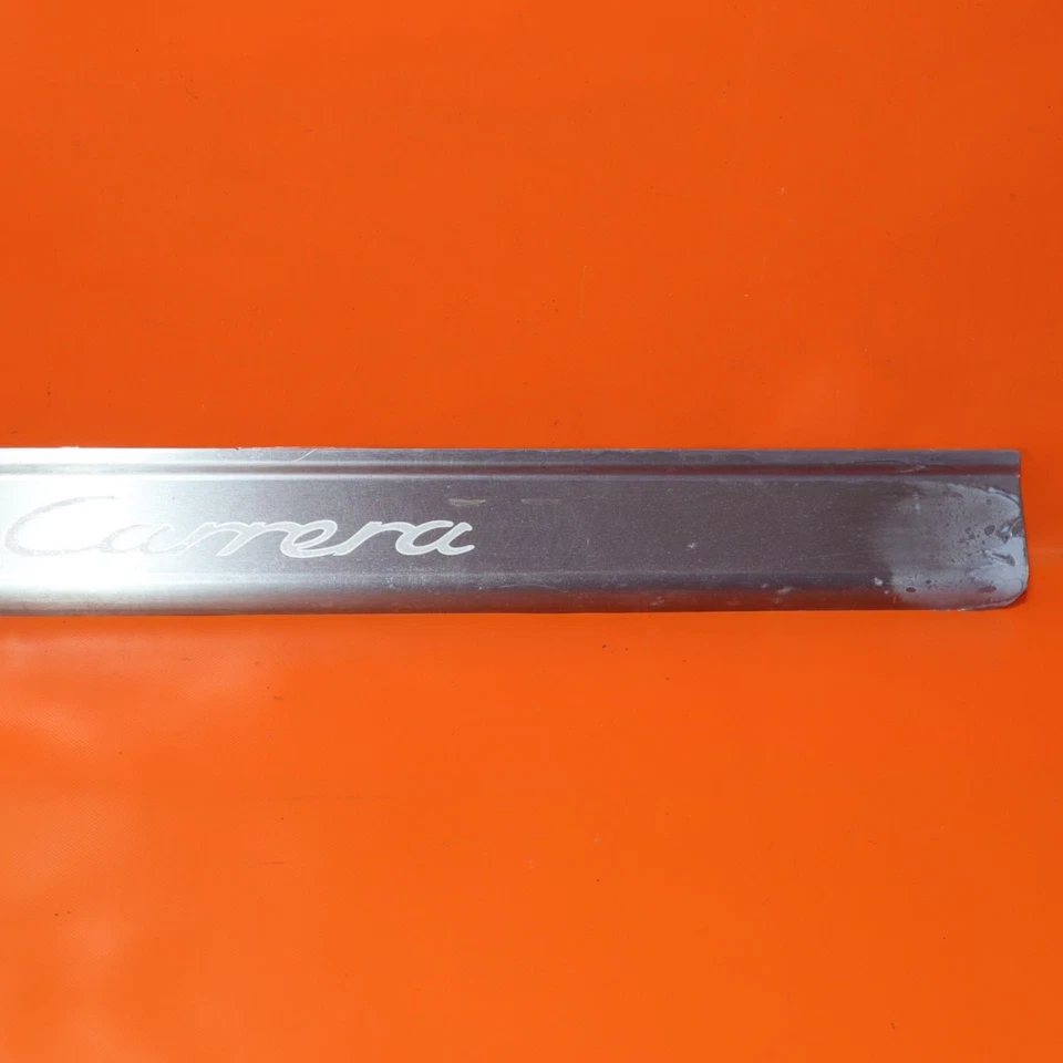 Placa de cubierta de umbral para Porsche 911 carrera 2010 2011 2012 2013 997 OEM Foto 3 de 4