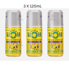 3x120ml Namman Muay Liniment Massage Oil Sports Warming Muscle Comfort