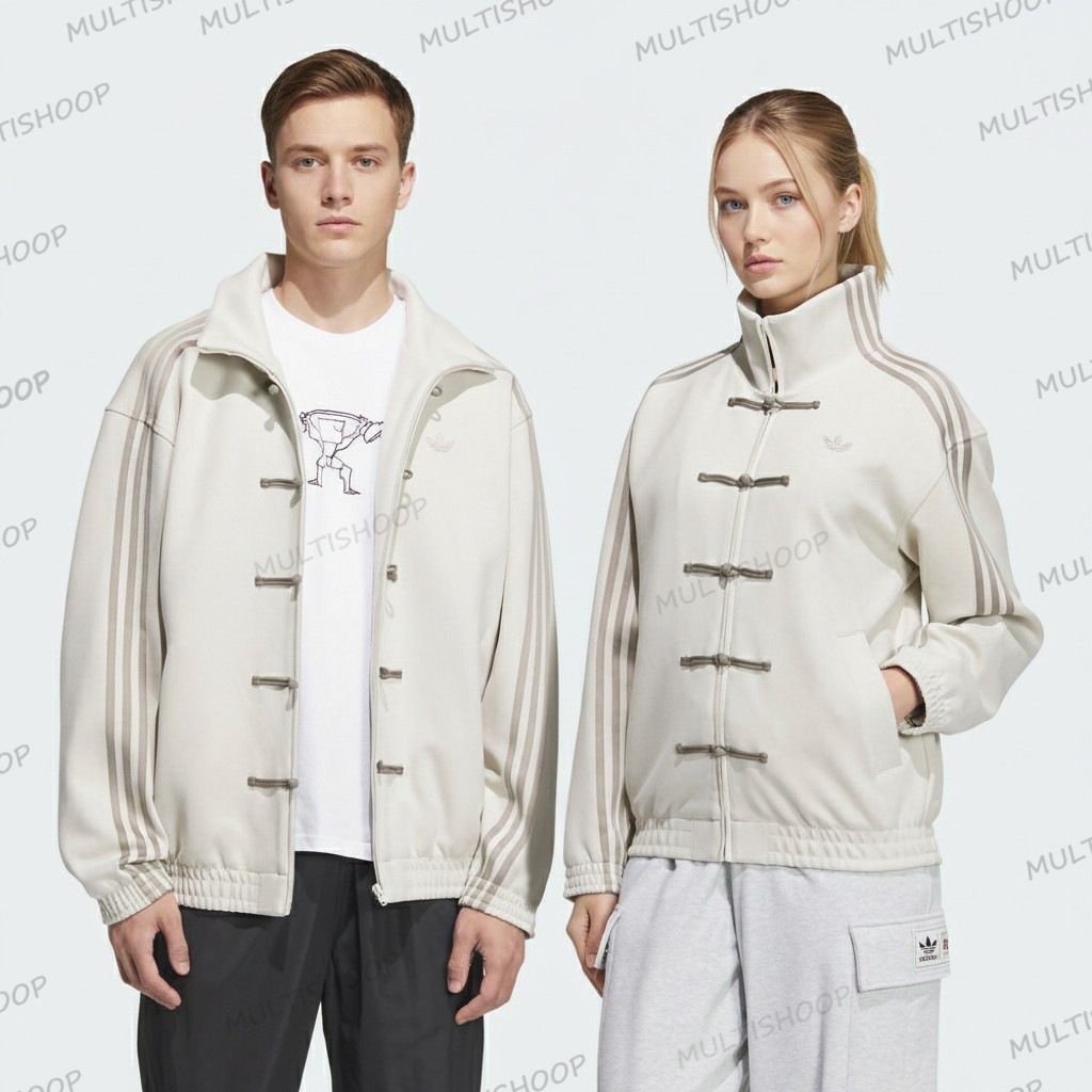 2026 Adidas Chinese Year Of The Snake Suede Jacket Unisex JZ9944