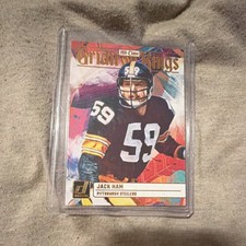 Jack Ham 2023 Panini Donruss All-Time Gridiron Kings ATG-14 Pittsburgh Steelers