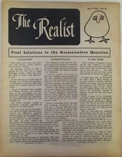 Paul Krassner, Authors / The Realist No 78 April 1968
