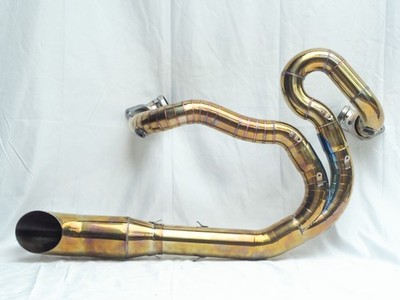 Harley Davidson V-Rod 2002-2006 Edelstahl 2-1 Racing Auspuffrohre