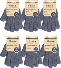 Yiclick 12Pcs Heavy Exfoliating Gloves, Body Scrub Glove For Shower Bath, Body S