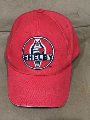 Shelby Mustang Adjustable Cap Hat Embroidered Snake Cobra Shelby Logo