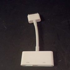 Genuine Apple 30-PIN to HDMI Adapter, A1388, for iPod, iPad 1-4, iPhone 1-4