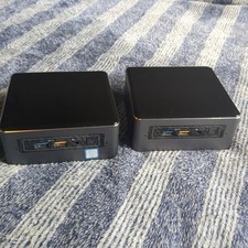 Lot of 2 Intel NUC7 NUC7i7BNH No AC/RAM/SSD - Tested Not Working.