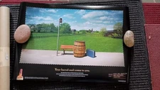 2012 MAKERS MARK  POSTER 36 X 24 barrel cant come to  you w mailing tube NEW