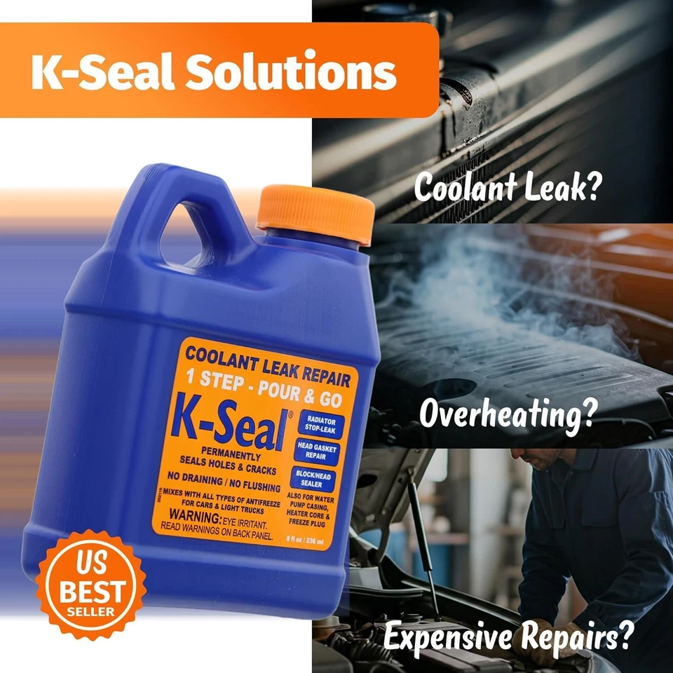 K-Seal ST5501 Multi Purpose One Step Permanent Coolant Leak Repair - Image 3 of 4