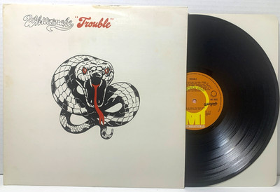 LP Whitesnake Trouble INS 3022 UK 1978 First Pressing Vinyl EXCELLENT Cover VG