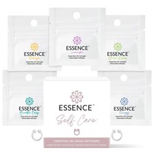 Essence Nasal Diffuser Self Care Bundle Essential Oil Silicone Nose Rings f...