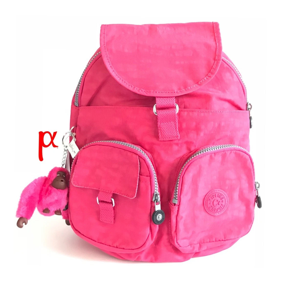 Kipling mini backpack pink Lovebug/Fiona/Firefly VGUC Raspberry KPKI94972GI_1.jpg?v=1759915091  main image 3