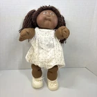 Vintage Cabbage Patch Doll Girl African American With Black Signature 1978 1982