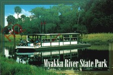 Picture Postcard, Sarasota, Myakka River State Park, 'Gator Gal' Airboat