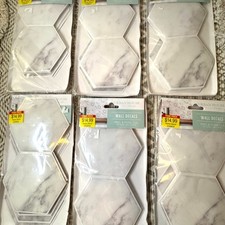 6 packs Peel Stick Wall Decals 16 tiles per pack