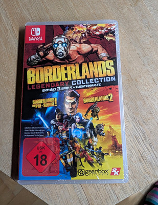 2K Borderlands Legendary Collection Nintendo Switch PAL USK 18 2020 Shooter MP