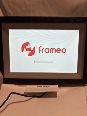 10.1  WiFi Digital Picture Frame Frameo App IPS Photo Video Open Box