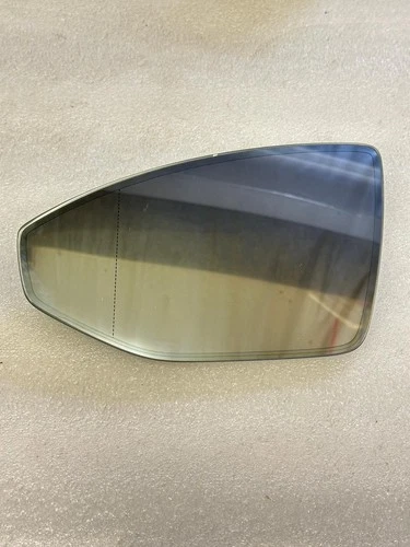 19-25 Original Audi A6 A7 A8 LEFT SIDE VIEW MIRROR WIDE ANGLE GLASS AUTO DIM