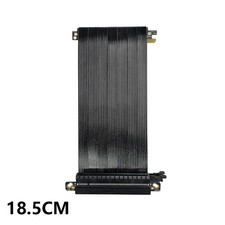 PCI E PCIe 5.0 X16 Riser Cable Double Reverse PCI Express Gen5 for ITX Server