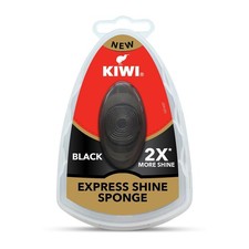 Kiwi Express Shine Sponge - Black, 1 Pc