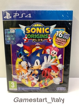SONIC ORIGINS PLUS - SONY PS4 - NEW SEALED PAL VERSION NEW SEALED
