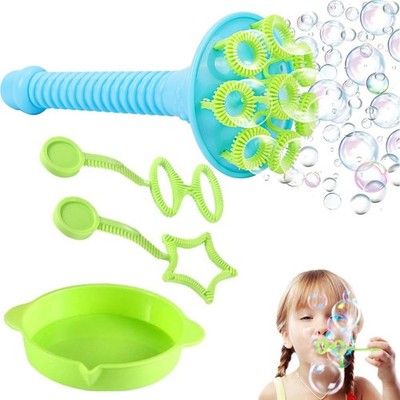 Bubble Tool Set Outdoor Kids Toys Fancy Bubble Circles Props Parent-child Props
