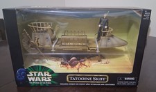 Star Wars Power of the Force TATOOINE SKIFF -LUKE SKYWALKER Kenner 1999-Sealed