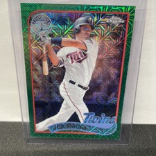 2024 Topps Series 2 - 1989 Topps Chrome Joe Mauer Green Refractor /99