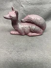 VINTAGE  RARE NILOAK ART POTTERY FOX PLANTER