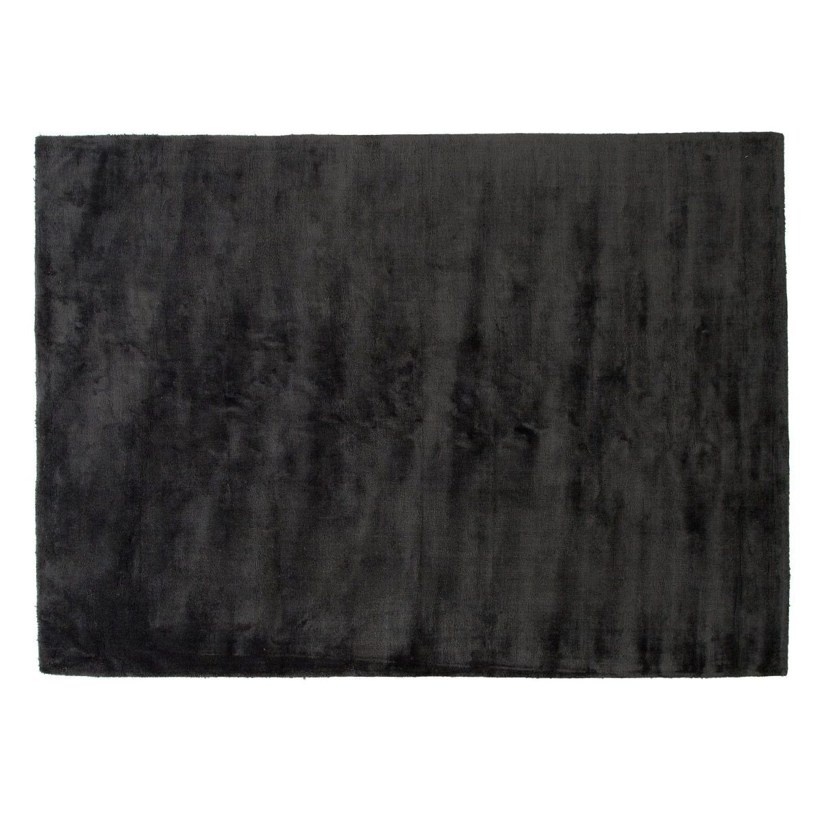 Grand tapis de salon Indra gris foncé 251x352 cm pour pièce à vivre