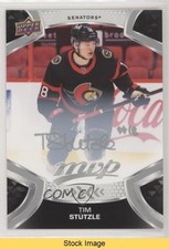 2021-22 Upper Deck MVP Silver Script Tim Stutzle #18 READ 8tn
