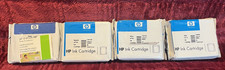 HP Genuine 10 Black &amp; 82 Color Ink Set C4844A C4912A C4913A C4911A Date: Expired