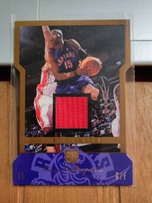 2004-05 SkyBox LE Jersey Proofs 99 #2 Vince Carter Game Worn Die-Cut /99