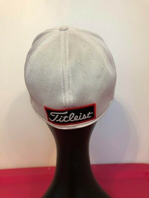 Casquette Baseball Titleist By New Era, Blanche, Taille S/M, Brodée, D'occasion