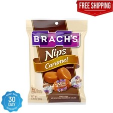 Brach's Nips Caramel Flavored Hard Candy, 3.25 ounce, Pack of 12