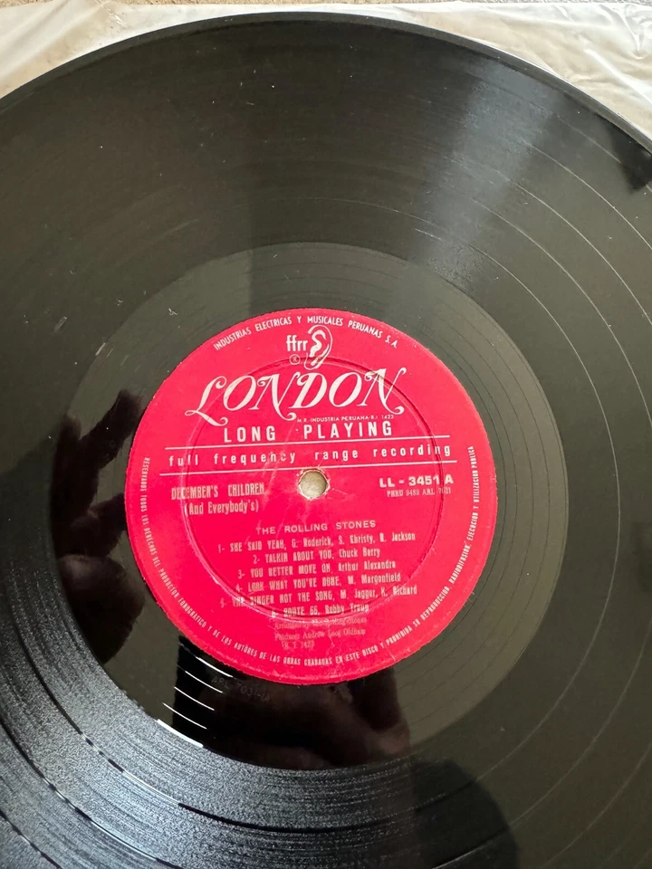 The Rolling Stones – December's Children (And Everybody’s) 12“ LP LL3451 Peru  - Bild 4 von 4