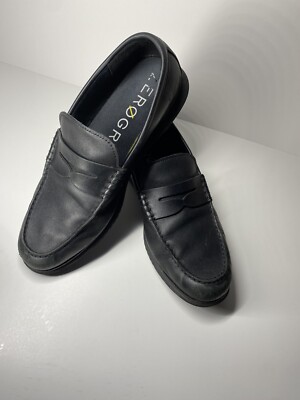 COLE HAAN Black Zerogrand Penny Loafers size M