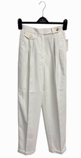 Vintage Liz Claiborne Collection women's white dress pant high waist size 4